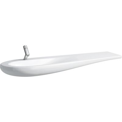 Lavabo Alessi LAUFEN - 1600x500 - Céramique Blanche - Publicité Lavabo Alessi LAUFEN - 1600x500 - Céramique Blanche - Publicité