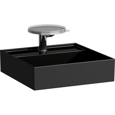 Laufen Kartell Lavabo - Fixation murale, 3 trous, sans trop-plein - 460x460mm - Publicité Laufen Kartell Lavabo - Fixation murale, 3 trous, sans trop-plein - 460x460mm - Publicité