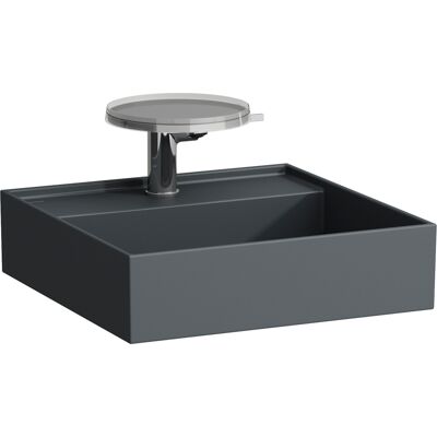 Lavabo Kartell à poser - Murale, 460x460, céramique de saphir - Publicité Lavabo Kartell à poser - Murale, 460x460, céramique de saphir - Publicité