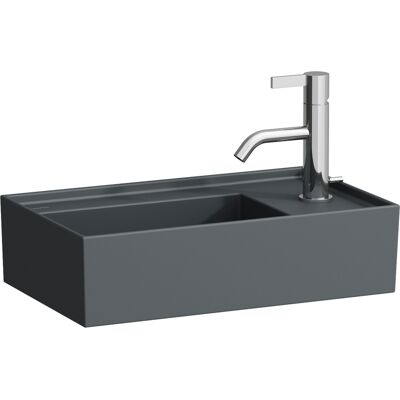 Laufen H8153347581121 - Lavabo avec banc d'armature, Graphite mat - Publicité Laufen H8153347581121 - Lavabo avec banc d'armature, Graphite mat - Publicité
