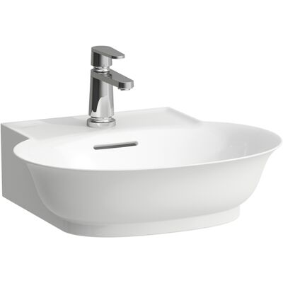 Laufen The New Classic Lavabo suspendu ou sur plan - 50x45cm - Publicité Laufen The New Classic Lavabo suspendu ou sur plan - 50x45cm - Publicité