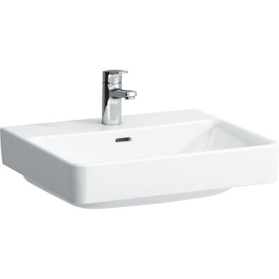 Lavabo mural blanc Laufen - 1 trou, sans trop-plein - Publicité Lavabo mural blanc Laufen - 1 trou, sans trop-plein - Publicité