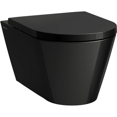 Toilette murale LAUFEN Kartell noir - Silent Flush - Publicité Toilette murale LAUFEN Kartell noir - Silent Flush - Publicité