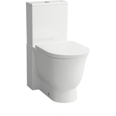Laufen Snow Blanc WC Sans Rebord - Toilette - Publicité Laufen Snow Blanc WC Sans Rebord - Toilette - Publicité