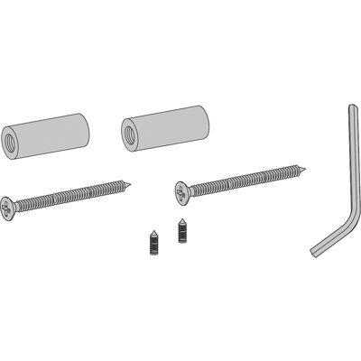 Fixation LAUFEN Case - H4909600000001 pour accessoires de salle de bain - Publicité Fixation LAUFEN Case - H4909600000001 pour accessoires de salle de bain - Publicité