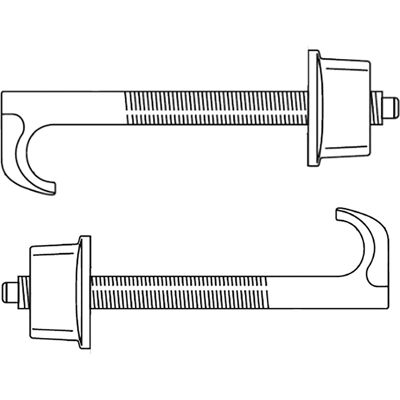 LAUFEN H8949610000001 Kit de Fixation en Céramique - Support pour Salle de Bain - Publicité LAUFEN H8949610000001 Kit de Fixation en Céramique - Support pour Salle de Bain - Publicité