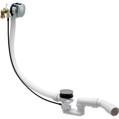 Kit de vidange et trop-plein pour baignoire LAUFEN - Chrome H2951110040001 - Publicité Kit de vidange et trop-plein pour baignoire LAUFEN - Chrome H2951110040001 - Publicité