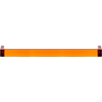 Barre de Douche Mandarine en Polycarbonate - Fixation Murale - Publicité Barre de Douche Mandarine en Polycarbonate - Fixation Murale - Publicité