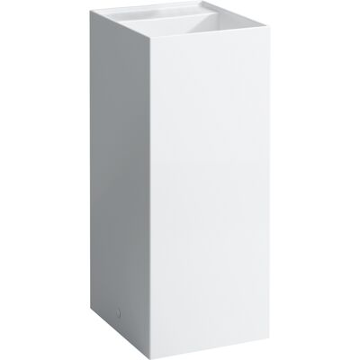 Lavabo Kartell de Laufen - Autonome, Sans Débordement, Sans Trou de Robinet - Céramique - Publicité Lavabo Kartell de Laufen - Autonome, Sans Débordement, Sans Trou de Robinet - Céramique - Publicité