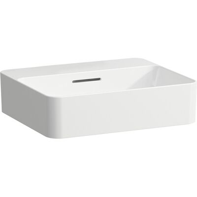 Laufen H812280 Bassine en céramique blanche - sans trou, avec trop-plein - Publicité Laufen H812280 Bassine en céramique blanche - sans trou, avec trop-plein - Publicité