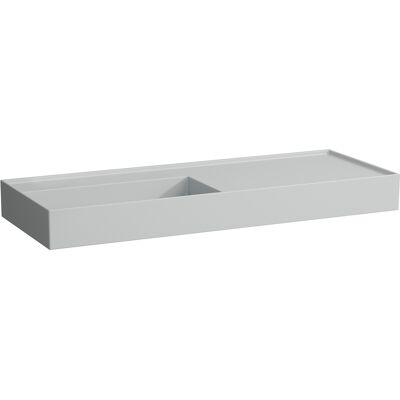 Laufen Kartell Lavabo - Céramique Saphir, 1200x460mm, Mur ou sous plan - Publicité Laufen Kartell Lavabo - Céramique Saphir, 1200x460mm, Mur ou sous plan - Publicité