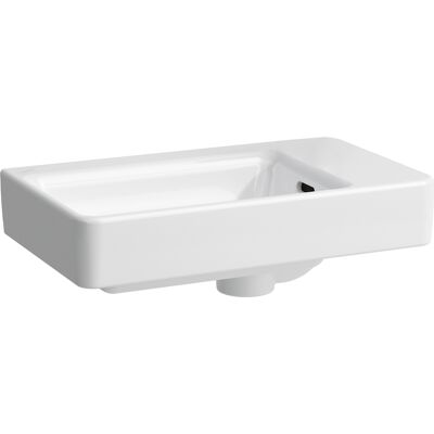 LAVE Pro S Lavabo Murale - Gauche, 480x280mm, Blanc - Publicité LAVE Pro S Lavabo Murale - Gauche, 480x280mm, Blanc - Publicité