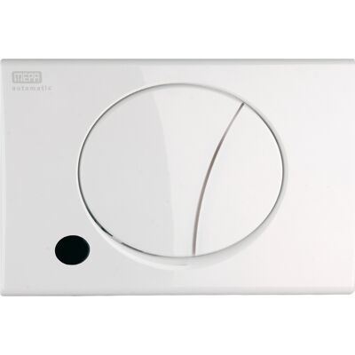 Mepa Ellipse Sanicontrol 718326 - Plaque de déclenchement pour WC Air, Blanc - Publicité Mepa Ellipse Sanicontrol 718326 - Plaque de déclenchement pour WC Air, Blanc - Publicité