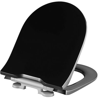 Siège WC noir Pressalit D Solid Pro - Siège de WC - Publicité Siège WC noir Pressalit D Solid Pro - Siège de WC - Publicité