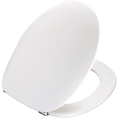 Cuvette de toilette universelle Pressalit Pergamon - Fermeture douce - 240kg - Publicité Cuvette de toilette universelle Pressalit Pergamon - Fermeture douce - 240kg - Publicité