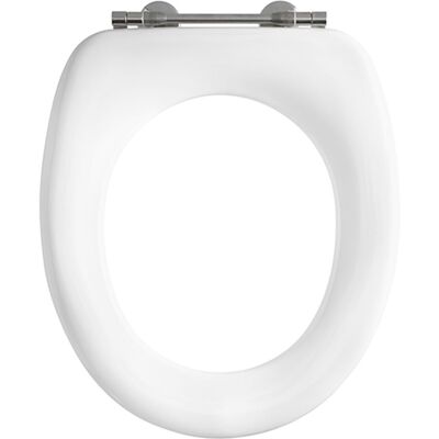 Couvercle de WC blanc Pressalit 124 - Siège de toilettes - Publicité Couvercle de WC blanc Pressalit 124 - Siège de toilettes - Publicité