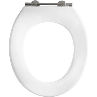Siège WC Pressalit 53011-BZ1999 - Inox, Blanc, Universel - Publicité Siège WC Pressalit 53011-BZ1999 - Inox, Blanc, Universel - Publicité
