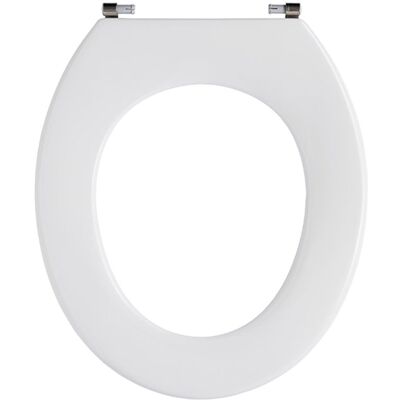 Couvercle WC Pressalit 53011-UN3999 Blanc - Antibactérien, Charnière universelle - Publicité Couvercle WC Pressalit 53011-UN3999 Blanc - Antibactérien, Charnière universelle - Publicité