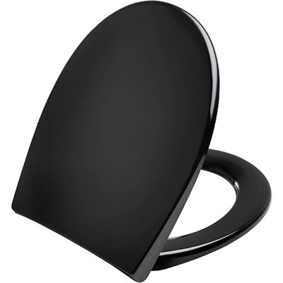 Cuvette de WC Pressalit 758001-D05999 Noir - Siège de Toilettes - Publicité Cuvette de WC Pressalit 758001-D05999 Noir - Siège de Toilettes - Publicité