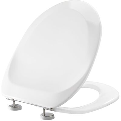 Siège de WC Pressalit Modèle 896011 avec Couvercle - Blanc - Standard - Publicité Siège de WC Pressalit Modèle 896011 avec Couvercle - Blanc - Standard - Publicité