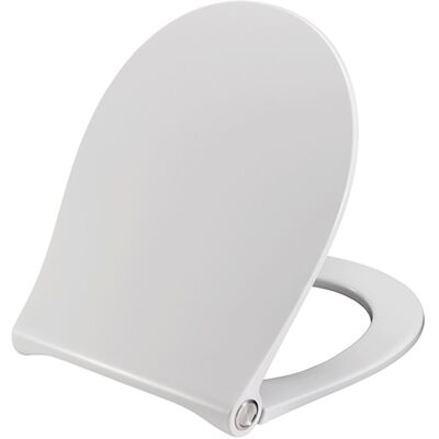 Couvercle de WC Pressalit Sway Uni 970 blanc - fermeture douce automatique et levage - Publicité Couvercle de WC Pressalit Sway Uni 970 blanc - fermeture douce automatique et levage - Publicité