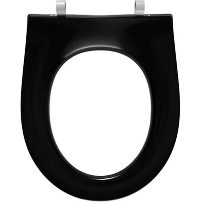 Pressalit Objecta D Pro Siège WC - Inox, Noir, Résistant - Publicité Pressalit Objecta D Pro Siège WC - Inox, Noir, Résistant - Publicité