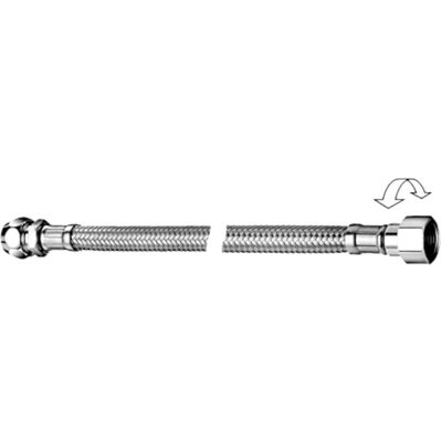 Schell 103010630 - Tuyau flexible chromé - 3/8" G 3/8 AG - 500mm - Flexi - Publicité Schell 103010630 - Tuyau flexible chromé - 3/8" G 3/8 AG - 500mm - Flexi - Publicité