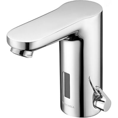 Robinet lavabo infrarouge Schell Celis - 5 l/min, Chrome - Publicité Robinet lavabo infrarouge Schell Celis - 5 l/min, Chrome - Publicité