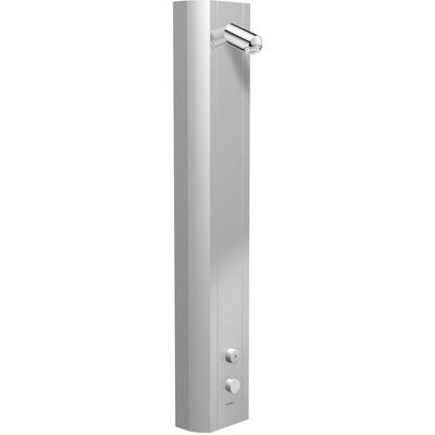 Panneau de Douche Schell Linus Thermostatique - Aluminium - Publicité Panneau de Douche Schell Linus Thermostatique - Aluminium - Publicité