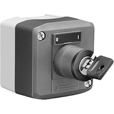 Interrupteur à clé Schell IP65 230V pour désinfection thermique - Publicité Interrupteur à clé Schell IP65 230V pour désinfection thermique - Publicité