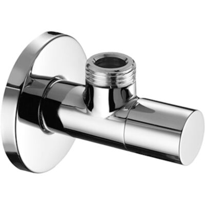Vanne d'angle Schell - Régulable, Chrome, 1/2" - Vanne d'angle - Publicité Vanne d'angle Schell - Régulable, Chrome, 1/2" - Vanne d'angle - Publicité