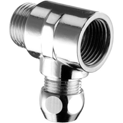 Té en laiton Schell 270060699 - 1/2" x 10 mm - Chrome - Raccord - Publicité Té en laiton Schell 270060699 - 1/2" x 10 mm - Chrome - Raccord - Publicité