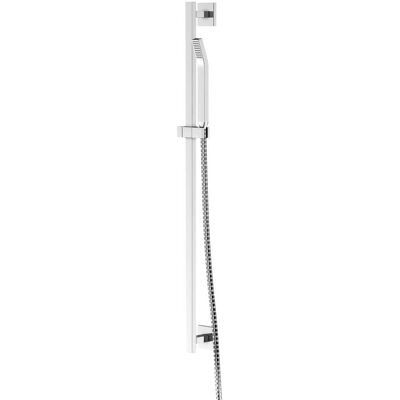 Ensemble de douche Steinberg Modèle 1201602 en chrome avec douchette réglable - Publicité Ensemble de douche Steinberg Modèle 1201602 en chrome avec douchette réglable - Publicité