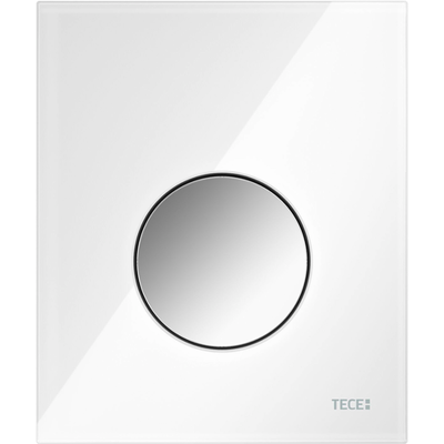 TECE Plaque de chasse pour urinoir en verre blanc - Plaque de chasse - Publicité TECE Plaque de chasse pour urinoir en verre blanc - Plaque de chasse - Publicité