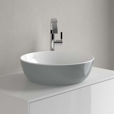 Lavabo rond Artis de Villeroy & Boch - Vasque en céramique - Publicité Lavabo rond Artis de Villeroy & Boch - Vasque en céramique - Publicité