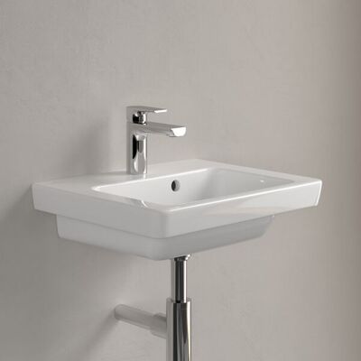 Lavabo rectangulaire Subway 2.0 de Villeroy & Boch - Céramique sanitaire - Publicité Lavabo rectangulaire Subway 2.0 de Villeroy & Boch - Céramique sanitaire - Publicité