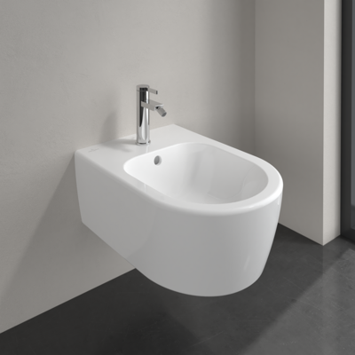Villeroy & Boch Avento Bidet - Blanc, 370x530mm, 1 Trou, CeramicPlus - Publicité Villeroy & Boch Avento Bidet - Blanc, 370x530mm, 1 Trou, CeramicPlus - Publicité