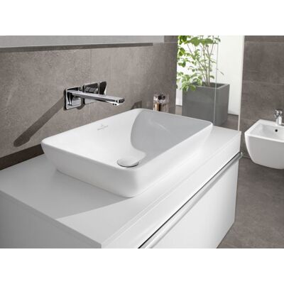 Lavabo de pose Venticello - 555 x 360 mm, Blanc alpin - Publicité Lavabo de pose Venticello - 555 x 360 mm, Blanc alpin - Publicité