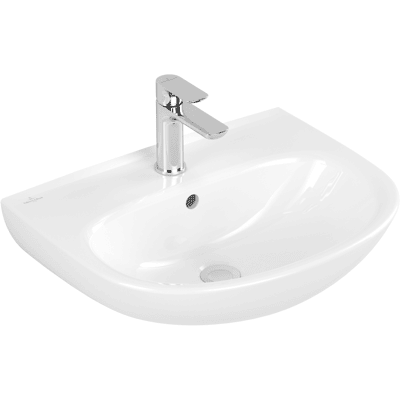 Lavabo Villeroy & Boch O.novo - Orifice central - Blanc Alpin - Publicité Lavabo Villeroy & Boch O.novo - Orifice central - Blanc Alpin - Publicité
