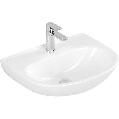Villeroy & Boch O.novo Lavabo - Oval, 1 Trou, Sans Trop-plein - 55x44cm - Publicité Villeroy & Boch O.novo Lavabo - Oval, 1 Trou, Sans Trop-plein - 55x44cm - Publicité