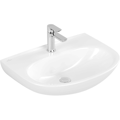 Lavabo O.novo de Villeroy & Boch - Oval, 600x460mm, Blanc Alpin - Publicité Lavabo O.novo de Villeroy & Boch - Oval, 600x460mm, Blanc Alpin - Publicité