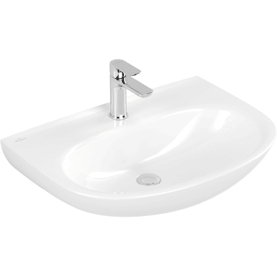 Lavabo Villeroy & Boch O.novo - Ovale, 65x48cm, Blanc - Publicité Lavabo Villeroy & Boch O.novo - Ovale, 65x48cm, Blanc - Publicité