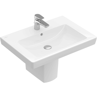 Villeroy & Boch - Lavabo rectangulaire en céramique avec trop-plein - 650x470 mm - Publicité Villeroy & Boch - Lavabo rectangulaire en céramique avec trop-plein - 650x470 mm - Publicité