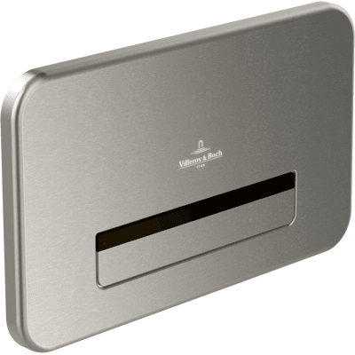 Villeroy & Boch Villeroy&boch - Plaque de commande WC Chromée Proactive+ - Publicité Villeroy & Boch Villeroy&boch - Plaque de commande WC Chromée Proactive+ - Publicité