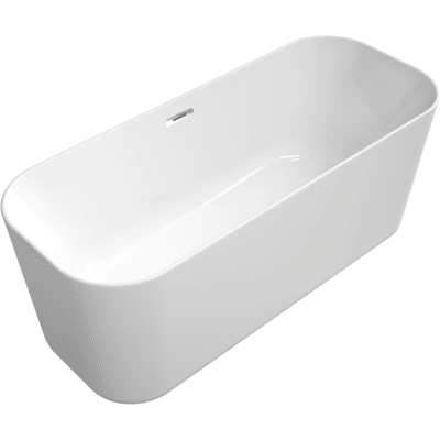 Villeroy & Boch Finion Baignoire îlot - Inlet d'eau, Fonction émotion, Blanc Alpin / Chrome - Publicité Villeroy & Boch Finion Baignoire îlot - Inlet d'eau, Fonction émotion, Blanc Alpin / Chrome - Publicité