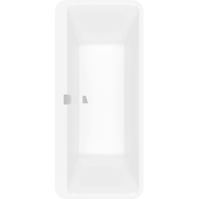 Baignoire Squaro Edge 12 Autoportante - Rectangulaire Blanc - Publicité Baignoire Squaro Edge 12 Autoportante - Rectangulaire Blanc - Publicité