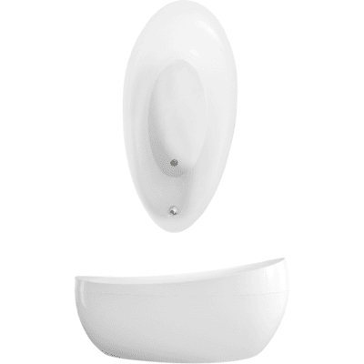 Villeroy & Boch Baignoire autoportante ovale Aveo - Quaryl, 190x95cm - Publicité Villeroy & Boch Baignoire autoportante ovale Aveo - Quaryl, 190x95cm - Publicité
