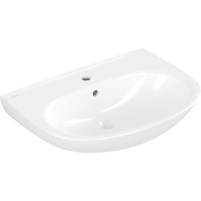 Lavabo Villeroy & Boch O.novo - Ovale, Blanc, 65x48cm - Publicité Lavabo Villeroy & Boch O.novo - Ovale, Blanc, 65x48cm - Publicité