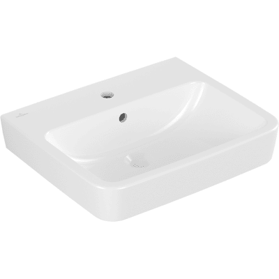 Lavabo Villeroy & Boch O.novo - 550x460mm, Blanc Alpin, avec Trop-plein - Publicité Lavabo Villeroy & Boch O.novo - 550x460mm, Blanc Alpin, avec Trop-plein - Publicité