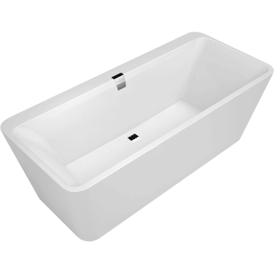 Villeroy & Boch - Baignoire indépendante - 1800x800mm - Blanc Alpin / Chrome - Publicité Villeroy & Boch - Baignoire indépendante - 1800x800mm - Blanc Alpin / Chrome - Publicité